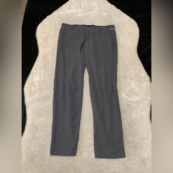 NIKE Men's Golf Dit-Fit Modern Fit Pants Grey Stretch 833186-021 Size‎ 35x32 - Picture 1 of 8